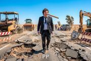 Milei mintió descaradamente en Perú sobre la infraestructura vial mientras deja las rutas nacionales hechas pelota