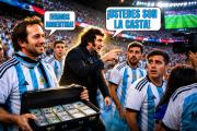 La motosierra de Milei no toca a la casta: Santiago Viola, en un palco VIP durante el Mundial 2026