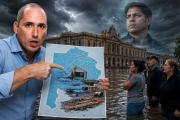 El senador Leguizamón durísimo con Kicillof por frenar las obras hidráulicas en La Plata