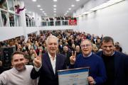 Alak recibió a Descalzo en el PJ La Plata: “En el peronismo no sobra nadie, necesitamos a todos”