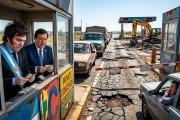 Abandonar las rutas para privatizarlas: El detrás de escena del convenio firmado por Milei, Caputo, y Weretilneck