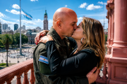 Brilloni y Monteoliva como Romeo y Julieta: el bizarro casamiento  de la ministra de Seguridad con el jefe de Gendarmería
