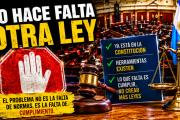 No hace falta otra ley