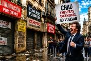 Otro logro de Milei: 153 empresas se preparan para cerrar en 2026