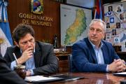 Kicillof se mete en la grieta politica de Misiones para impulsar su candidatura presidencial