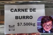Milei compró 29 mil kilos de carne y echó al cocinero porque el bife no estaba jugoso