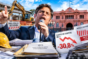 Axel Kicillof recortó la obra pública un 30,8% en la Provincia de Buenos Aires