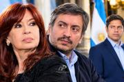 Máximo pone a CFK en 2027 y vuelve a tensar la interna con Kicillof