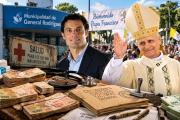 ¿Cómo recibe Luján al Papa? El intendente Mauro García usaba a los pobres para estafar a PAMI e IOMA