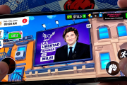 Denuncian propaganda de Milei dentro de un videojuego para chicos