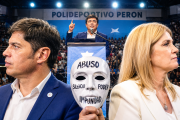 Kicillof se muestra con Espinoza en plena causa por abuso sexual