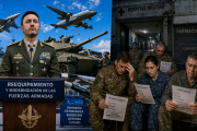 Presti anuncia compras militares mientras los uniformados reclaman salarios y atención médica