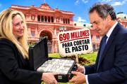 Karina Milei gastó $690 millones para cortar el pasto en Olivos y Casa Rosada