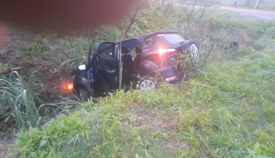 Peligroso despiste sobre la avenida 60 un herido y alcoholemia positiva