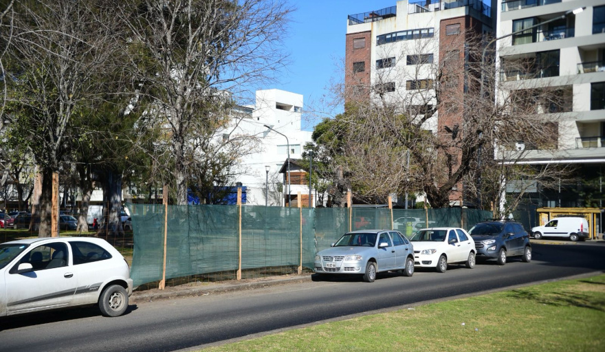 Alak cerró el Parque Saavedra de La Plata y comenzó las obras de restauración