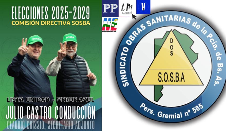 Presentación de lista de UNIDAD para la renovación de Comisión Directiva del SOSBA