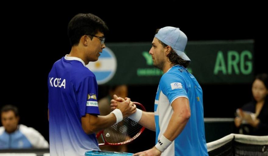 Argentina quedó eliminado: el platense Thiago Tirante no pudo evitar la caída en Corea
