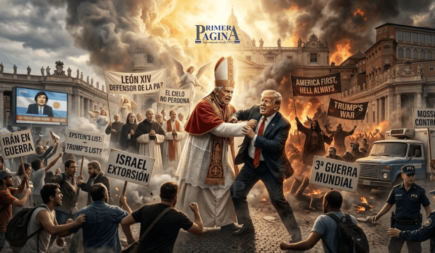 GUERRA TOTAL ENTRE EL CIELO Y EL INFIERNO | El Papa acorrala a Trump: Irán, Epstein, Israel y el Mossad