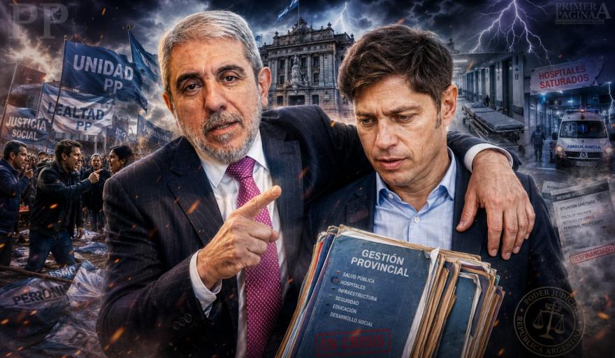 El carancheo de Aníbal Fernández: blindó a Kicillof, justificó la crisis de la provincia y fustigó el cotillón militante