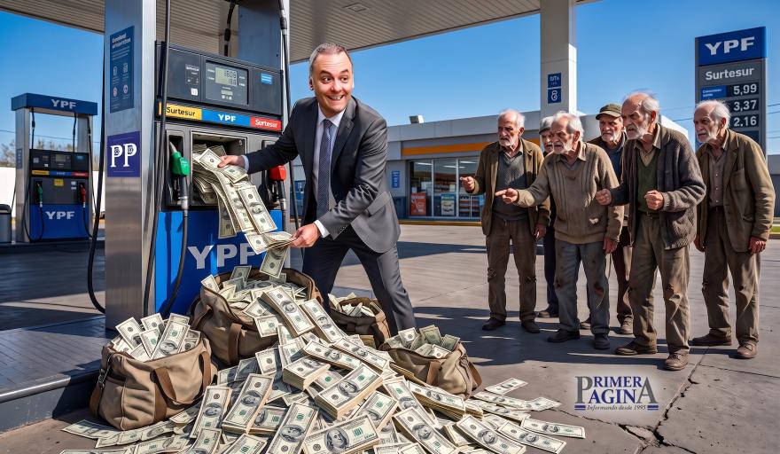 Adorni cobrará 94 millones por mes en YPF: el blindaje VIP de MIlei para que no hable