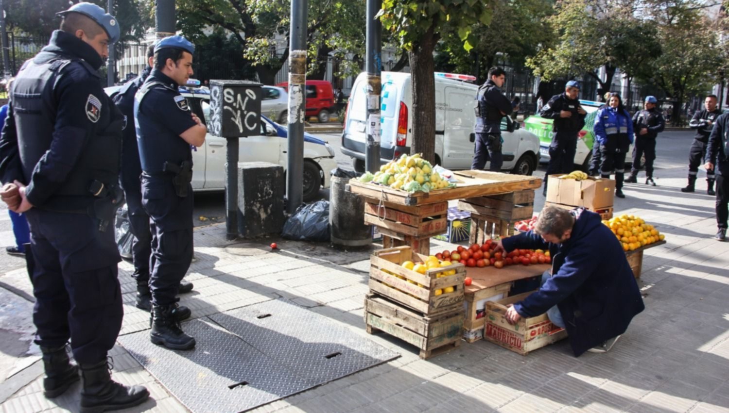 Se terminó la venta ambulante: intimaron a quienes no retiraron sus puestos