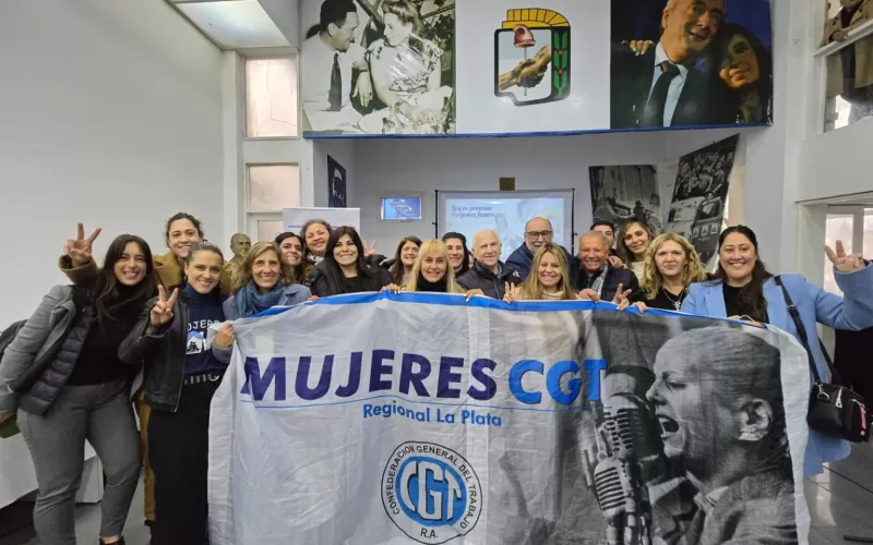 Un éxito total: se celebró el 2° plenario de mujeres CGT Regional La Plata