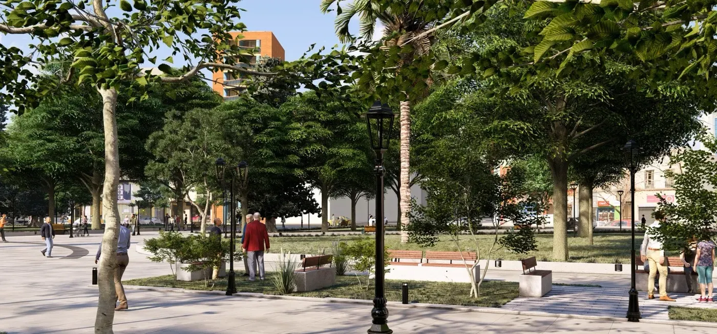 Julio, el reconstructor de La Plata, presenta en junio la gran obra de julio: la nueva Plaza Italia